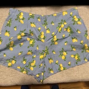 LOFT Blue with Yellow Lemon Design